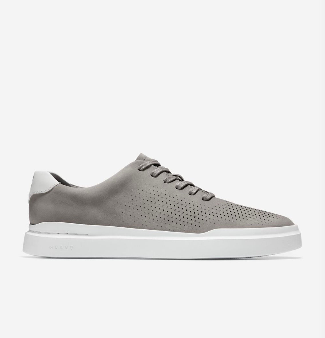 Cole Haan GrandPro Rally Laser Cut sneakers - Ironstone/Optic White