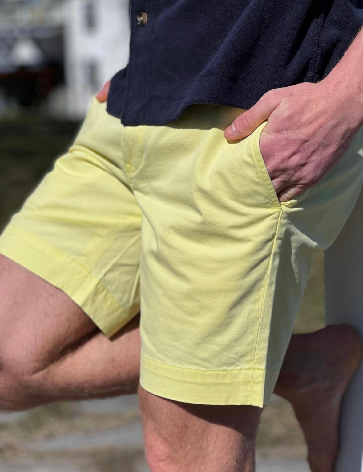 Polo Ralph Lauren Stretch Straight Fit shorts - Bristol Yellow