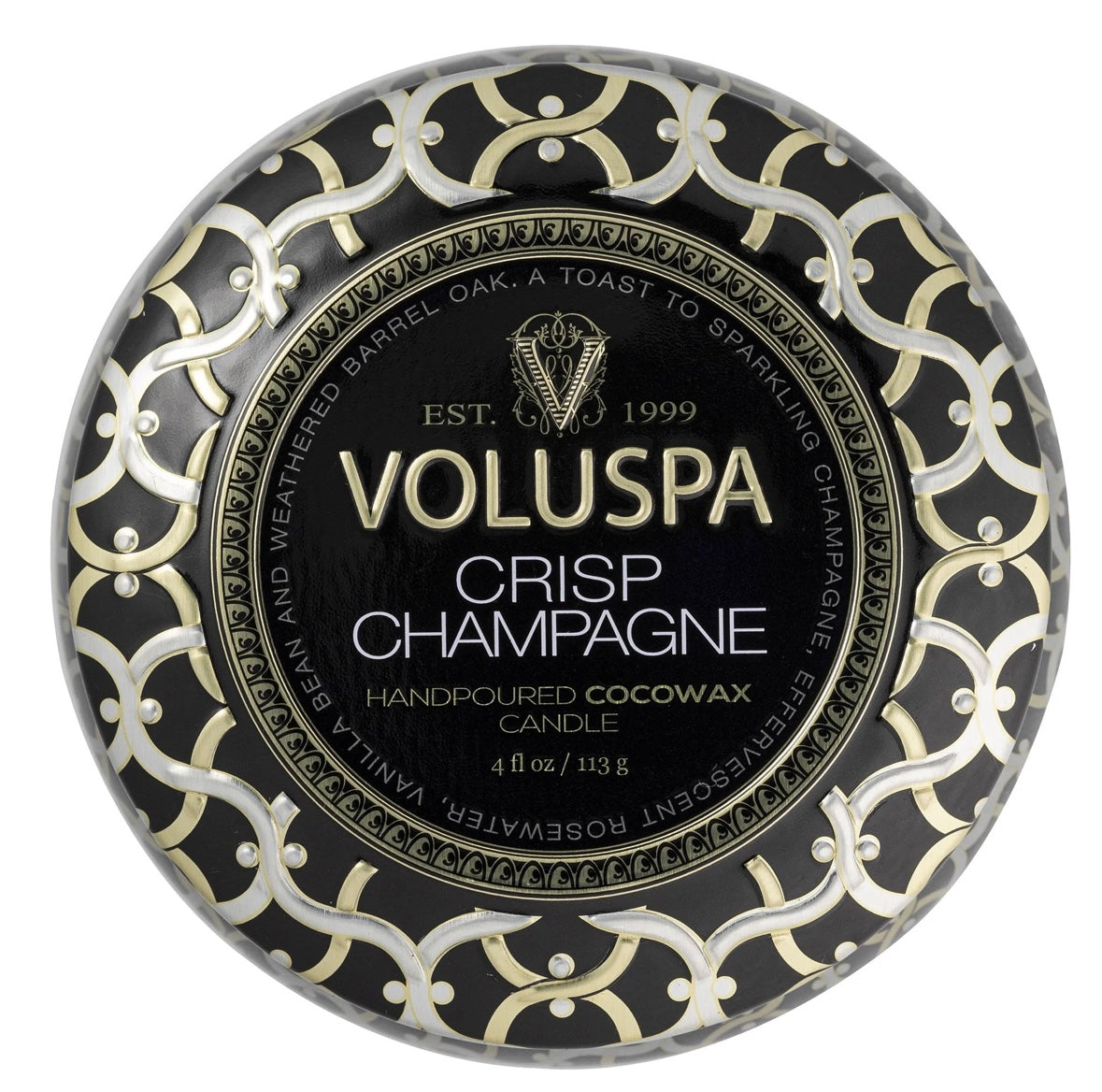 Voluspa Mini Tin candle - Crisp Champagne