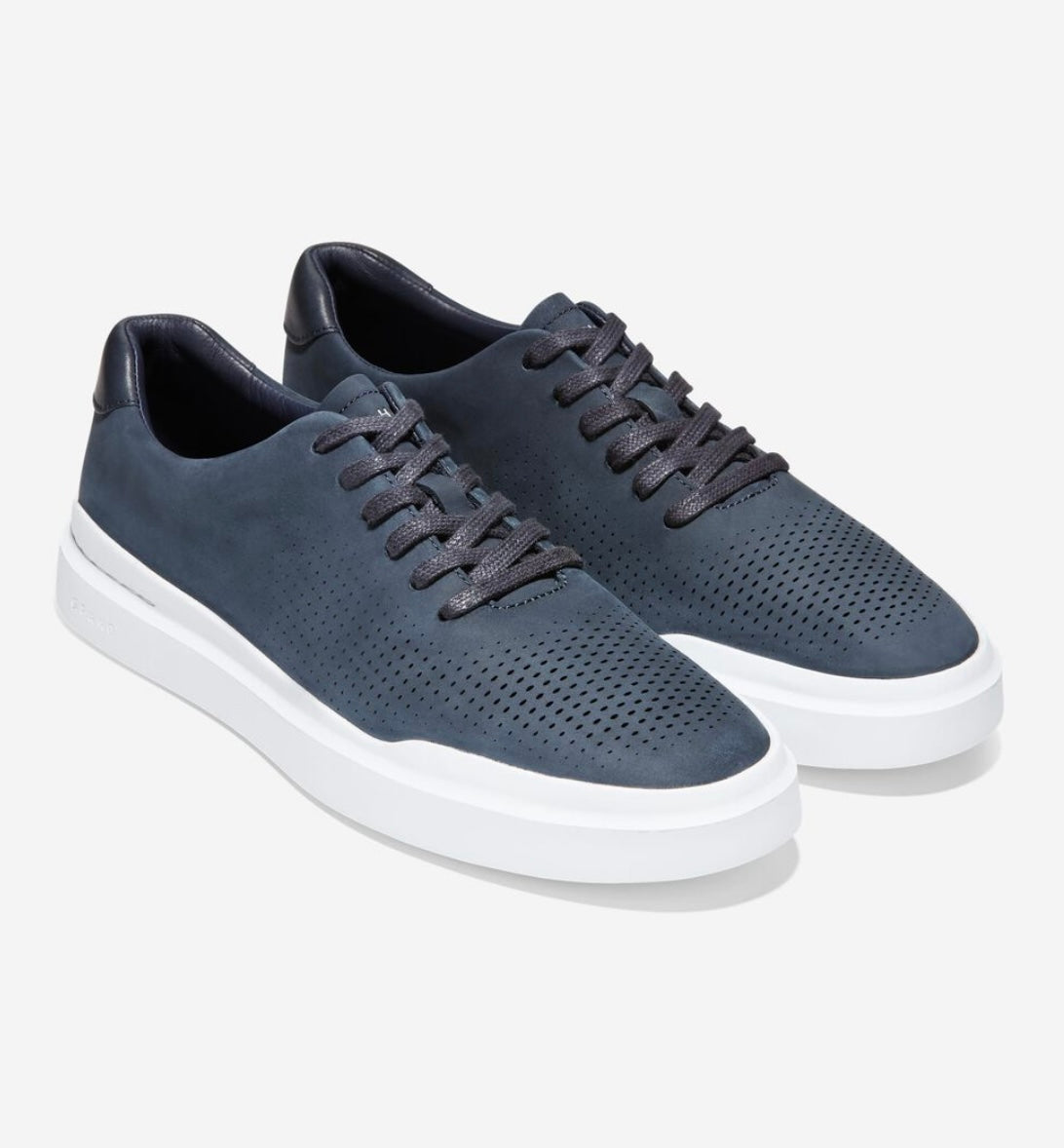 Cole Haan GrandPro Rally Laser Cut sneakers - Navy Nubuck