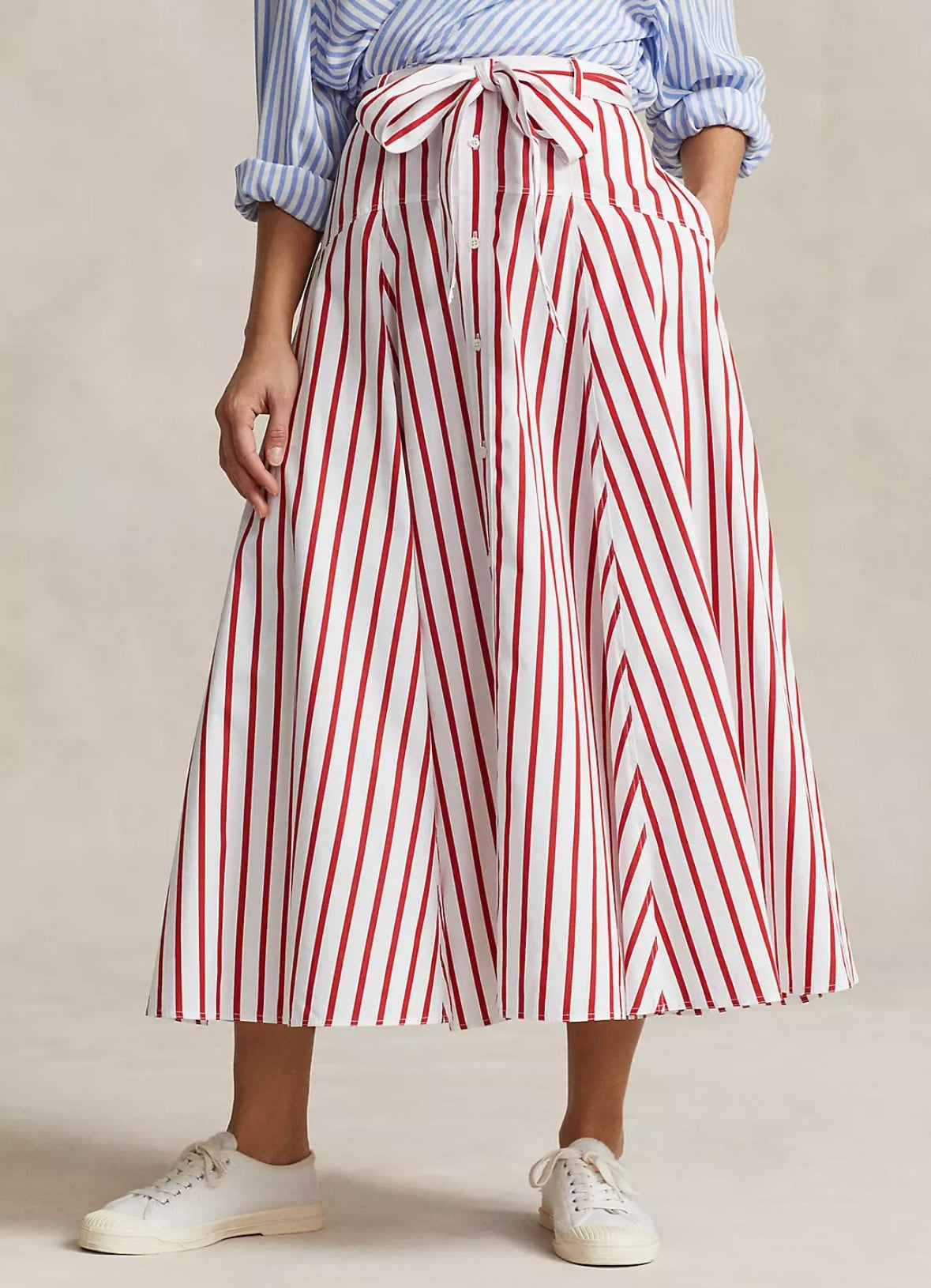 Polo Ralph Lauren skirt - White/Red Stripe