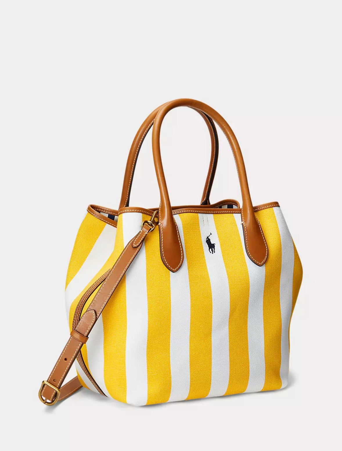 Polo Ralph Lauren Stripe Canvas bag - Yellow