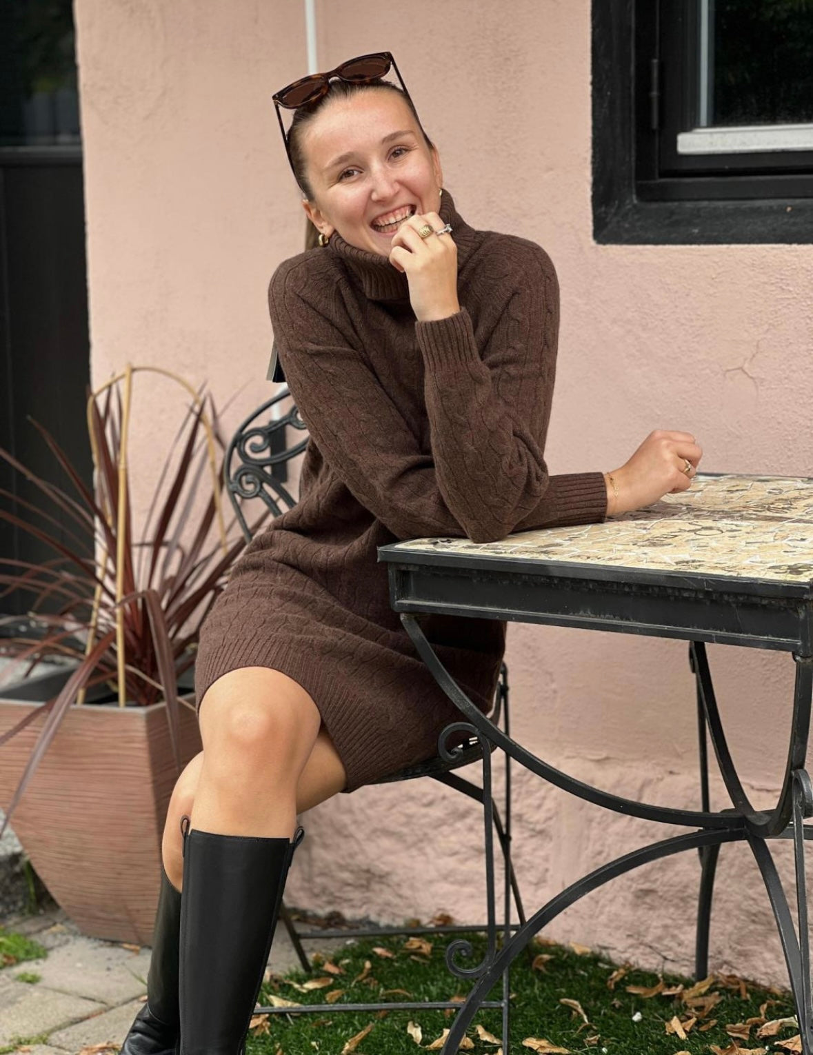 Polo Ralph Lauren Wool dress - Brown Melange