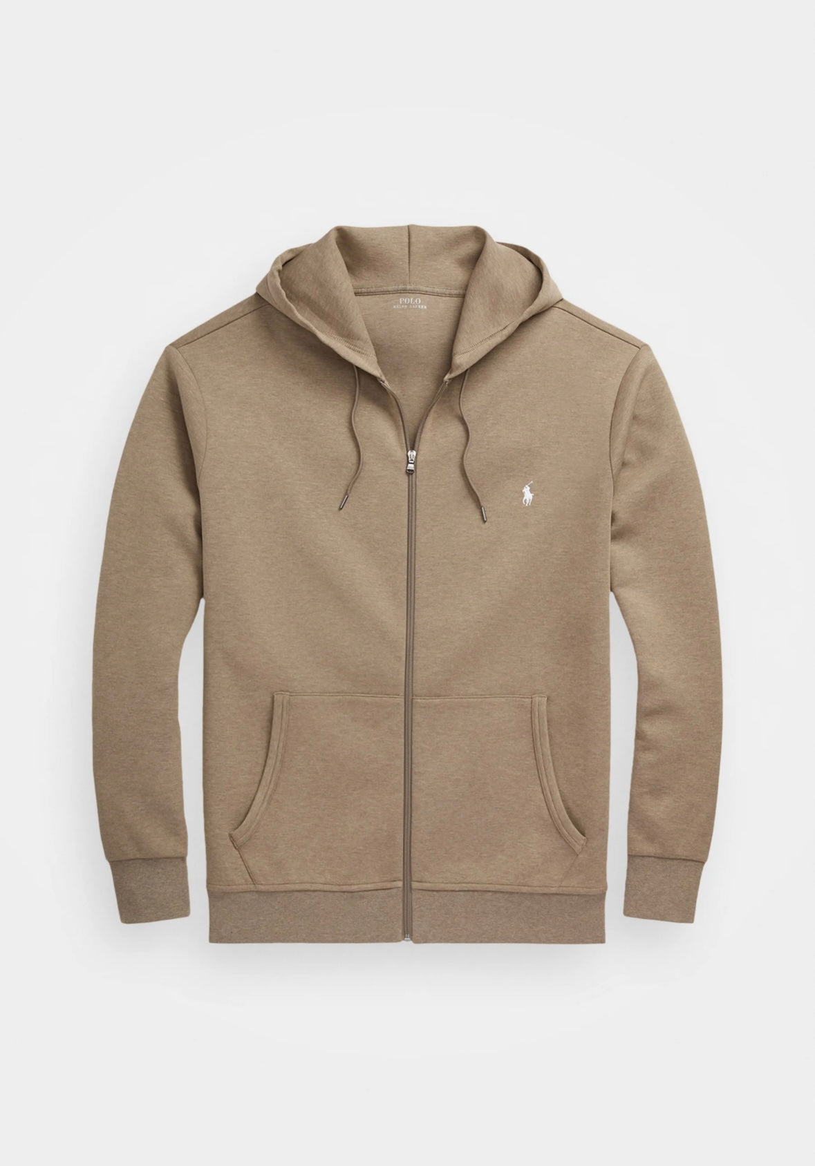 Polo Ralph Lauren College Zip hoodie - Dark Taupe