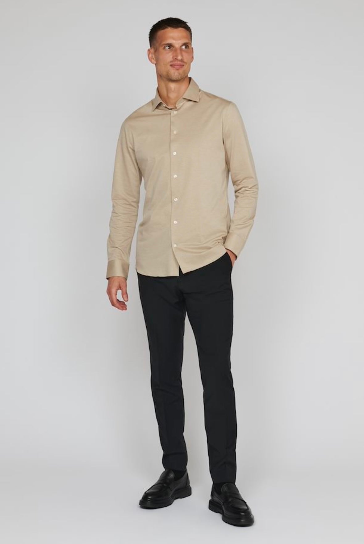 Matinique Marc shirt - Oyster Gray