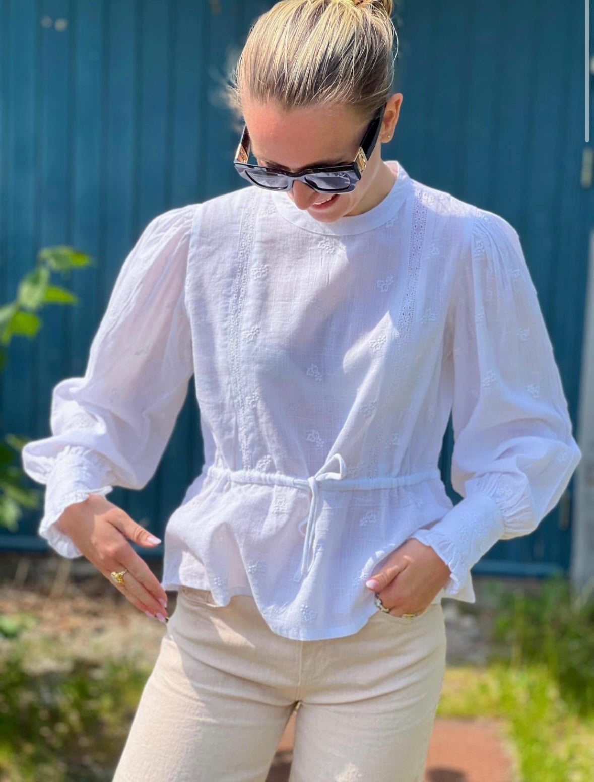 Camilla Pihl Catalina blouse - White