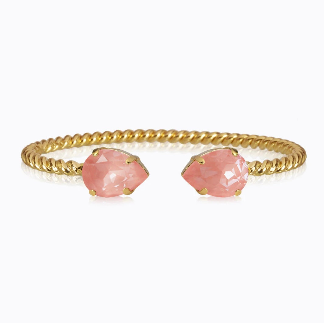 Caroline Svedbom Mini Drop bracelet Gold Flamingo Ignite