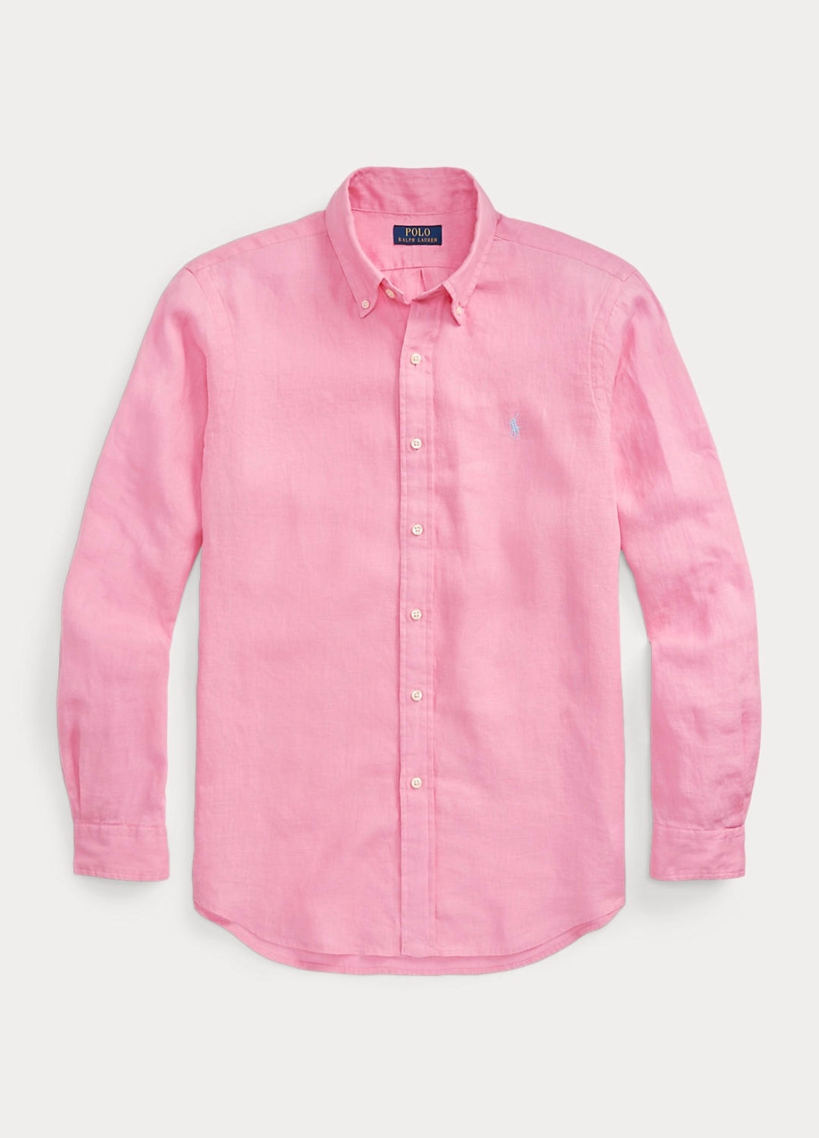 Polo Ralph Lauren Linen shirt Custom Fit - Florida Pink