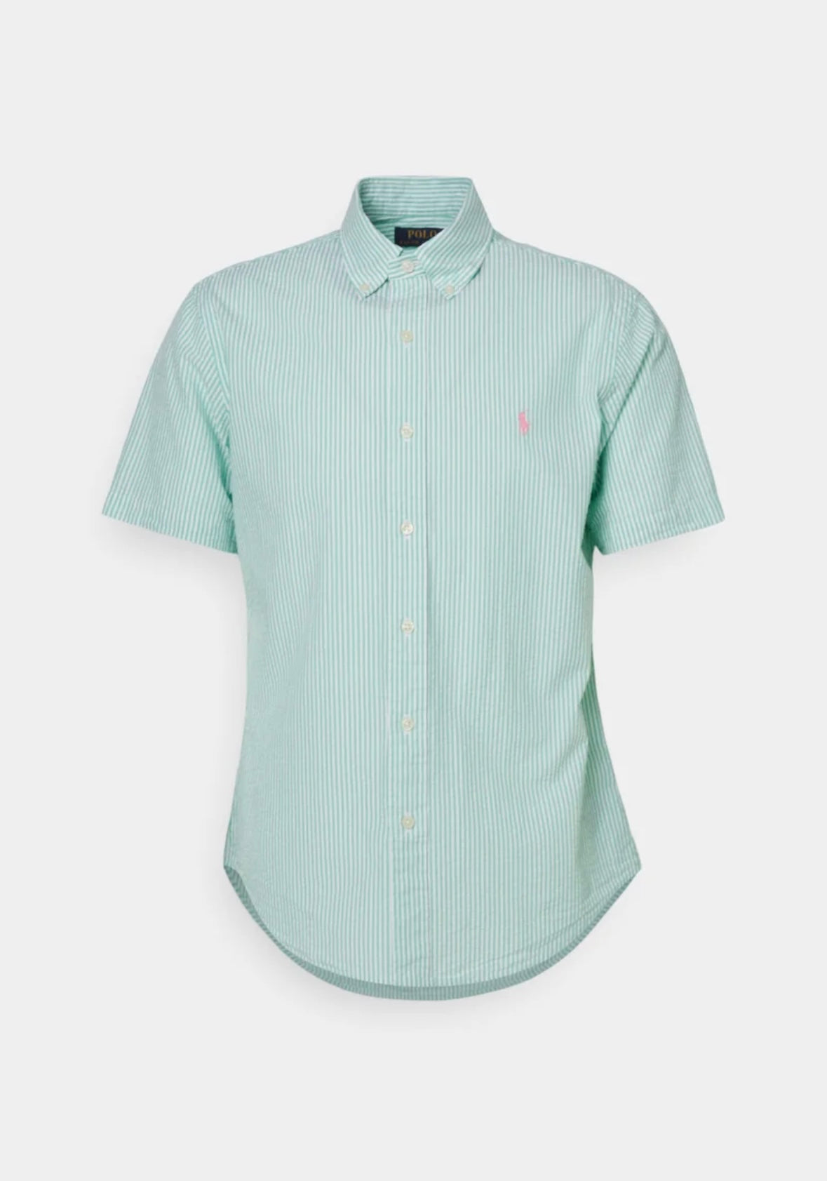 Polo Ralph Lauren Crepe Short shirt - Keywest Green/White