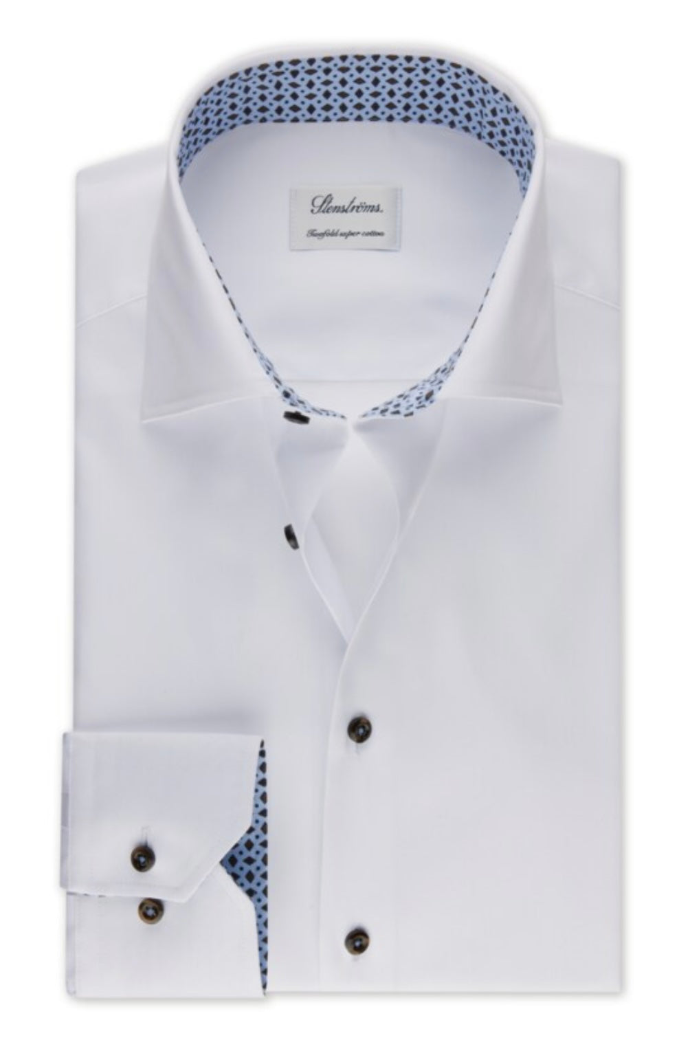 Stenströms Contrast shirt Slimline - 784771 0547 000