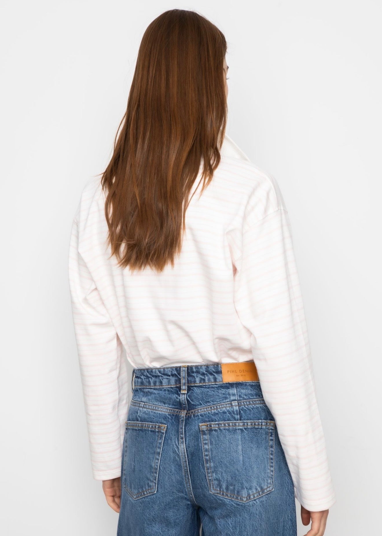 Elmer Polo Shirt Light Pink Stripe