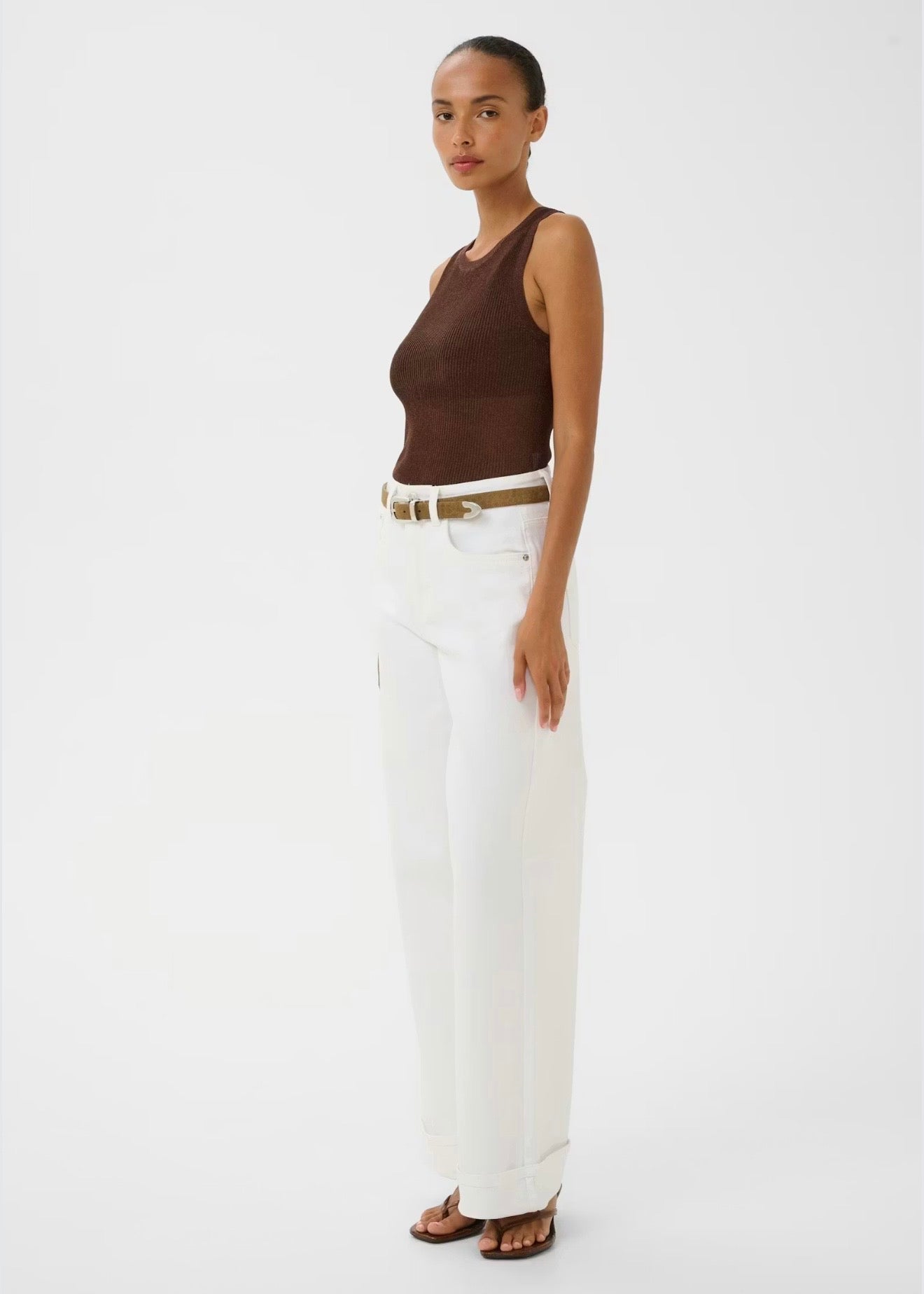 Livia Jeans White Wash