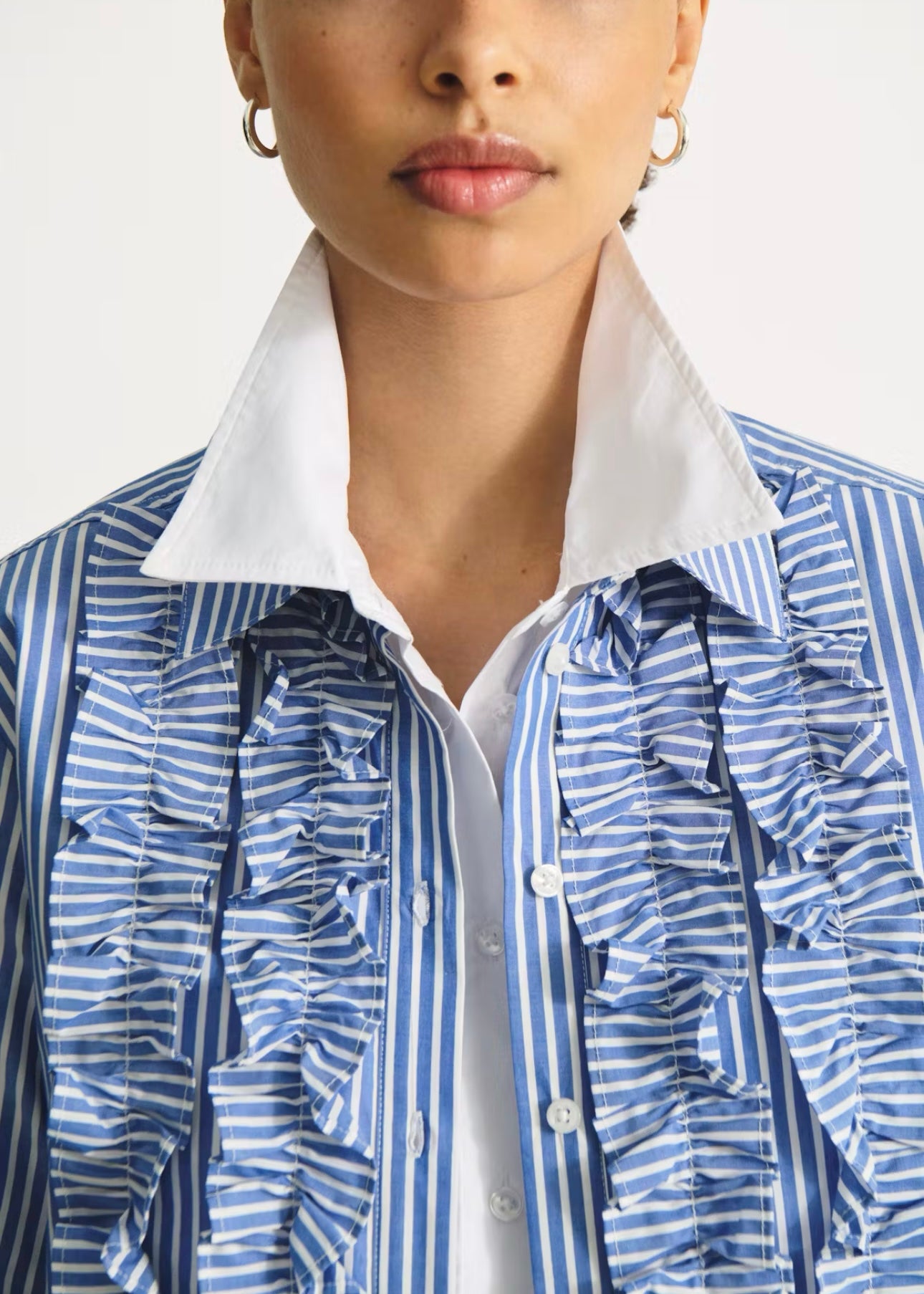 Part Two Pranvera shirt - Amparo Blue Stripe