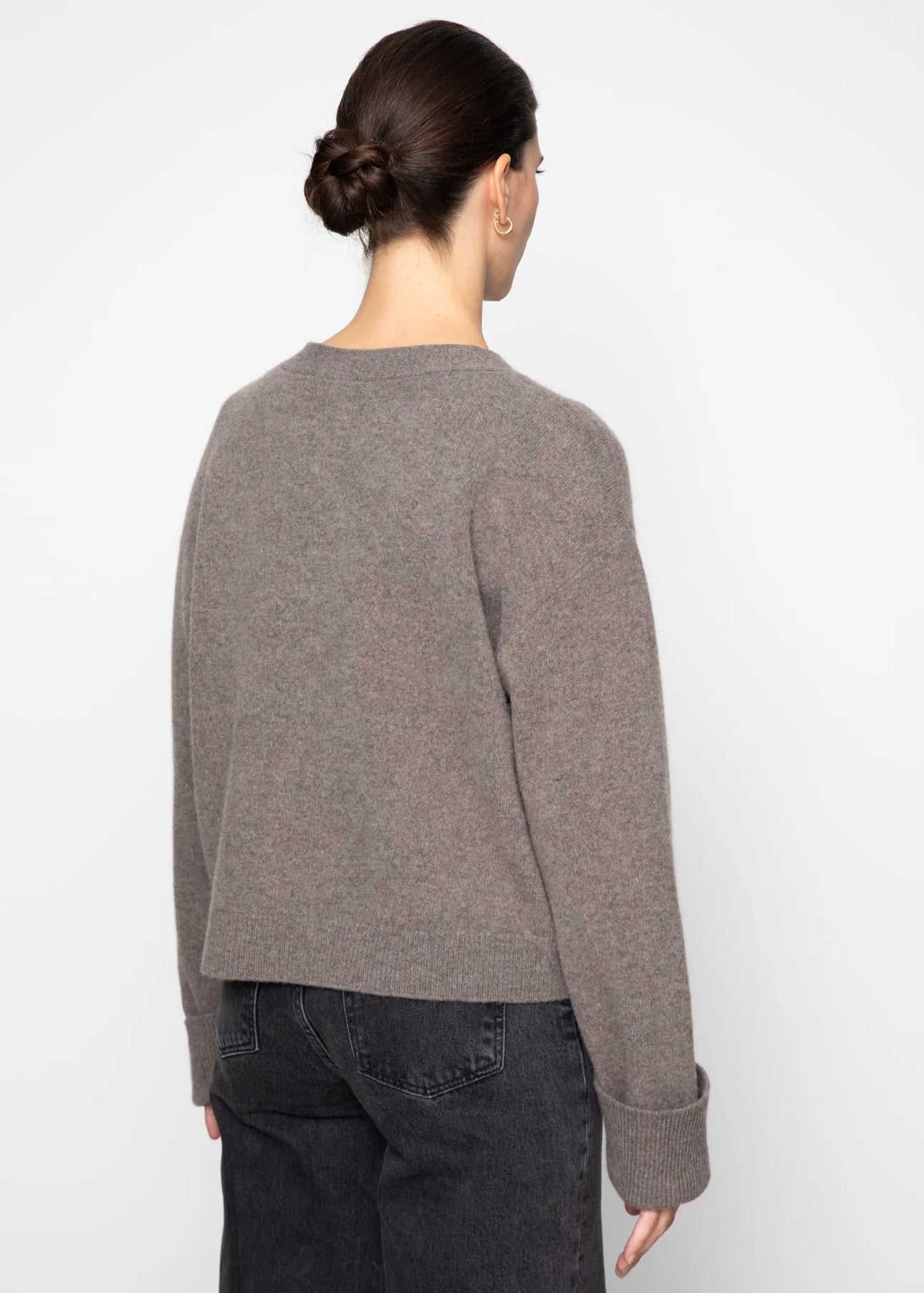 Camilla Pihl Aria Knit cardigan - Dark Taupe