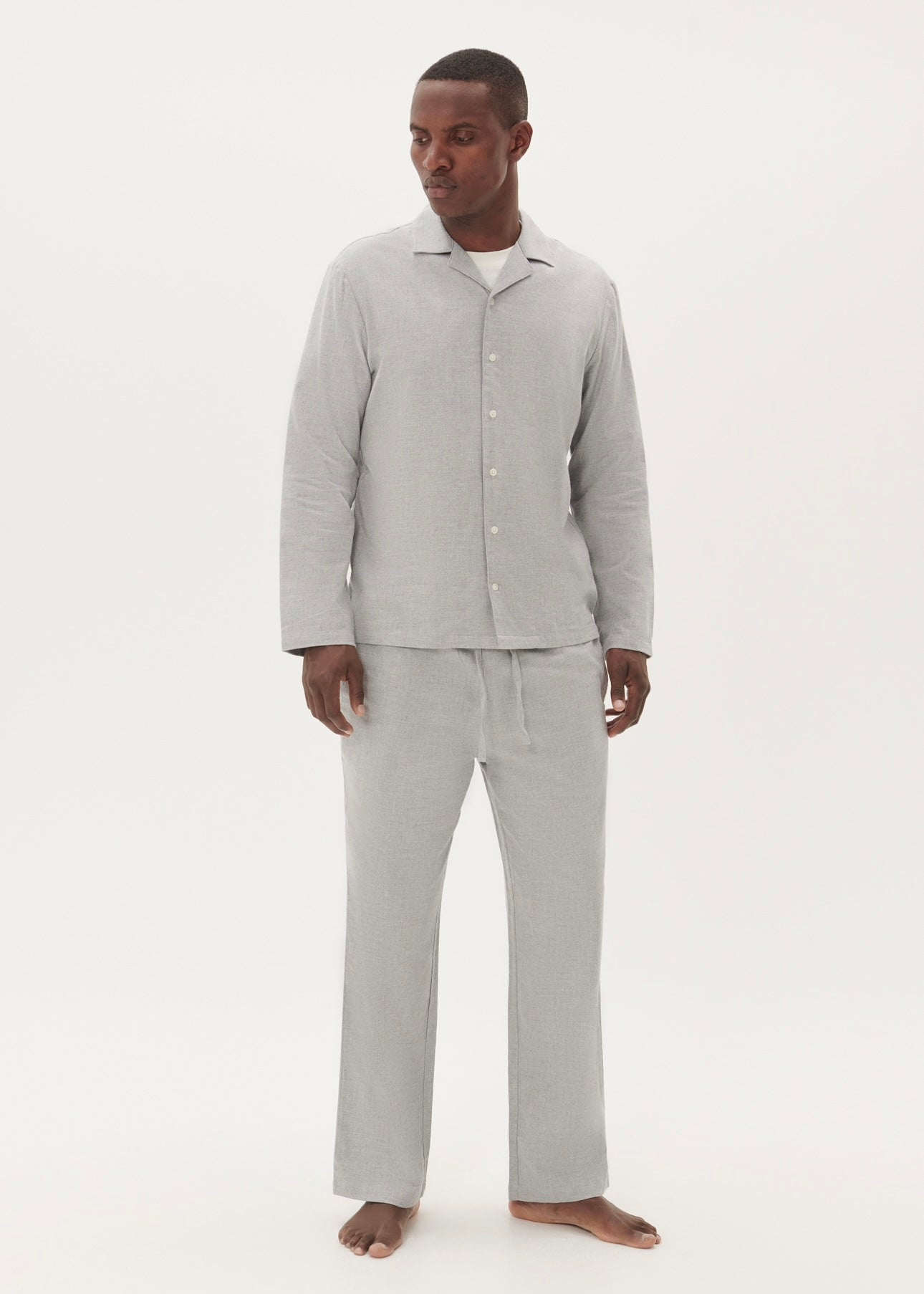 Matinique Lyle Pyjamas pants - Medium Grey Melange