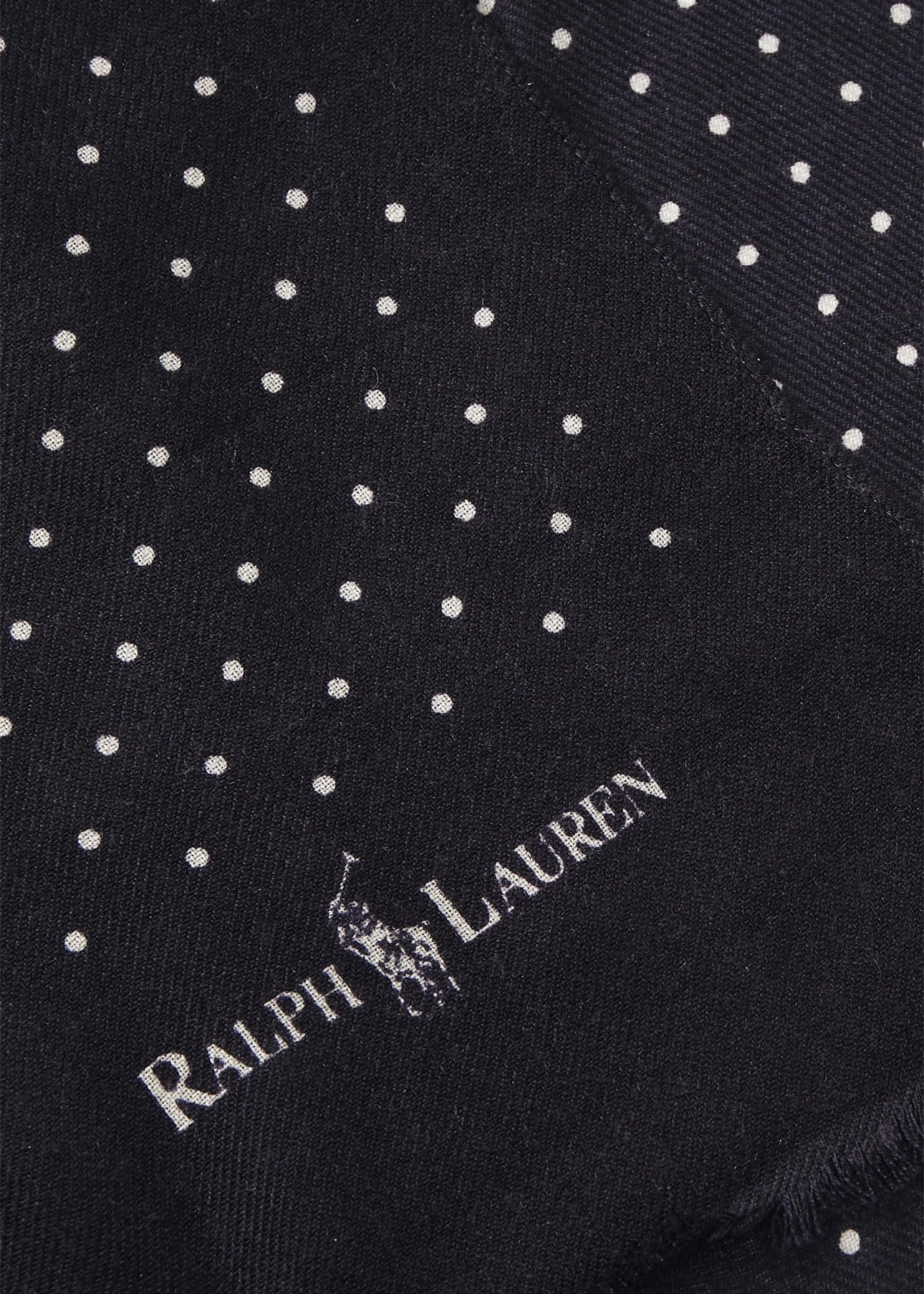 Polo Ralph Lauren Dot scarf - Navy/Cream