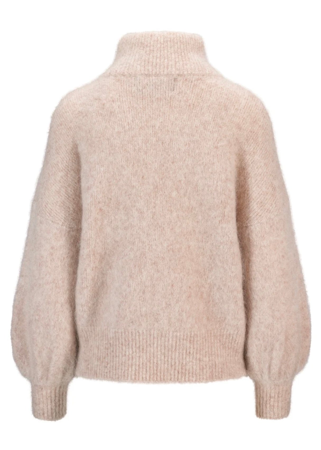 Ella&il Li Chunky sweater - Beige Melange