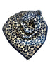 Silk Scarf Navy