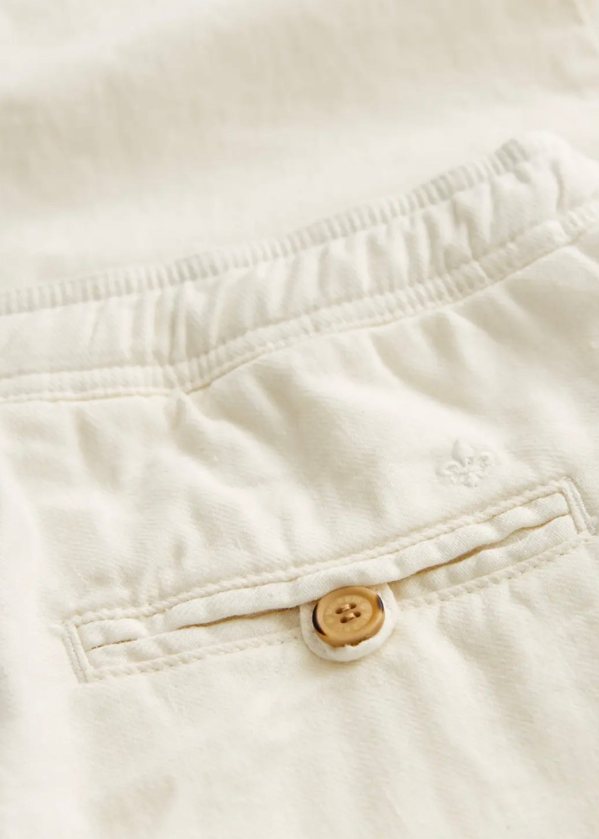 Morris Fenix Linen trouser - Offwhite