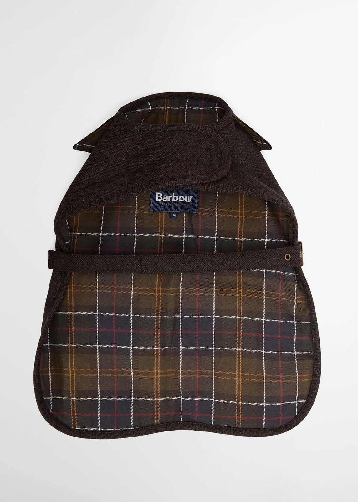 Barlow Tweed Dog Coat Brown