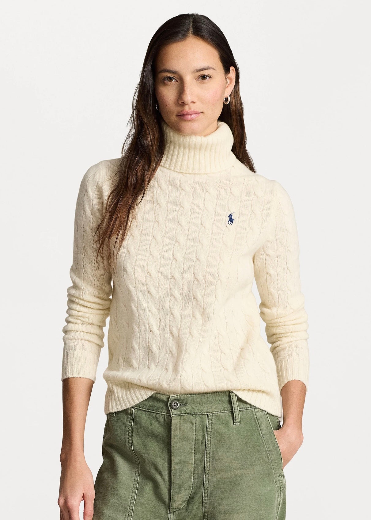 Polo Ralph Lauren Wool rollerneck - Authentic Cream