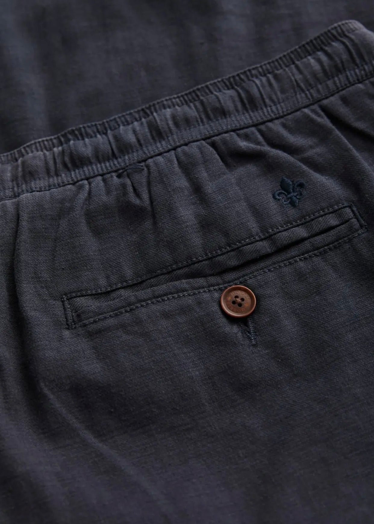 Fenix Linen Shorts Blue