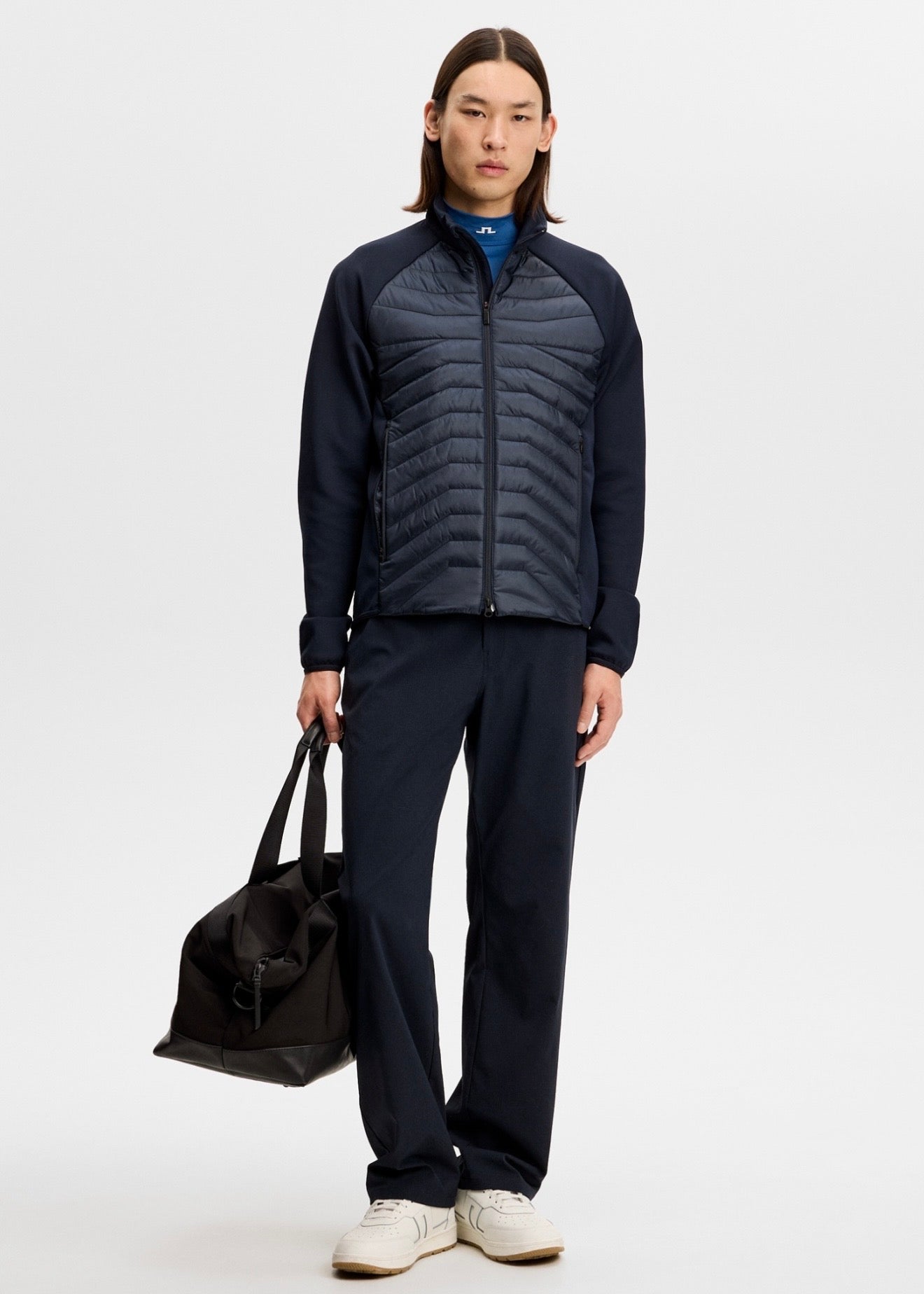 Heyden Quilt Hybrid Jackey Navy
