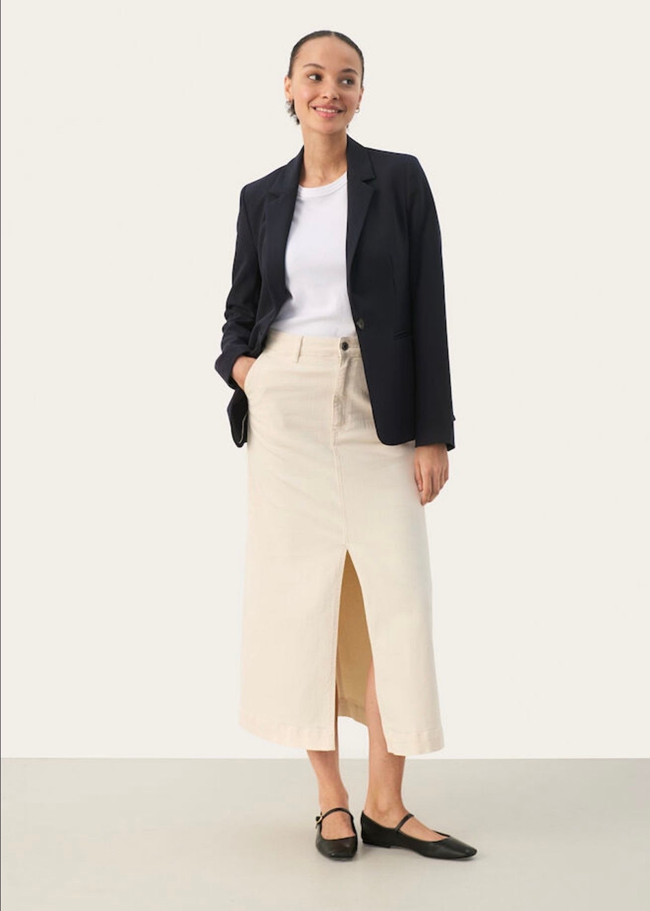 Taylorr Blazer Dark Navy