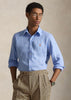 Custom Fit Linen Shirt Austin Blue