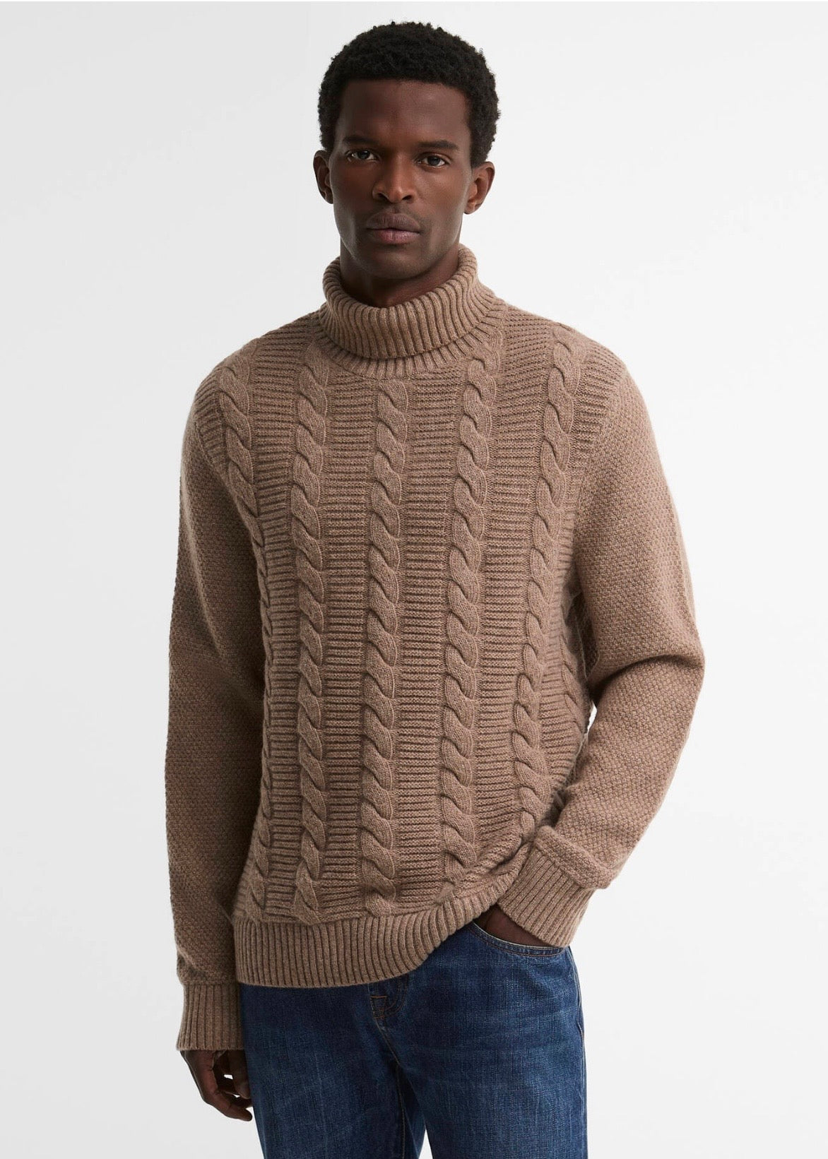 Staplecross Rollneck Stone