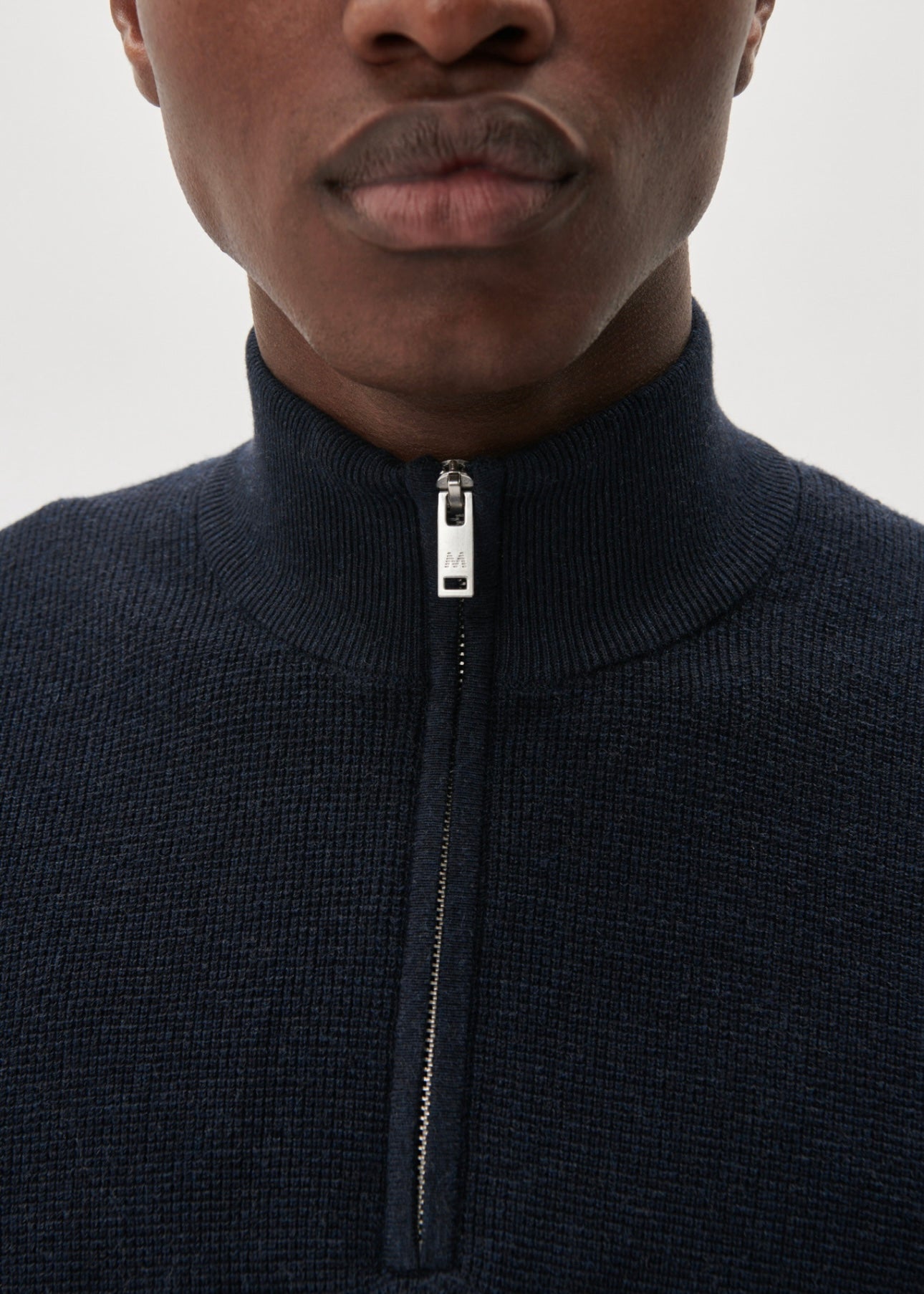 Lagoon zip Dark Navy Melange