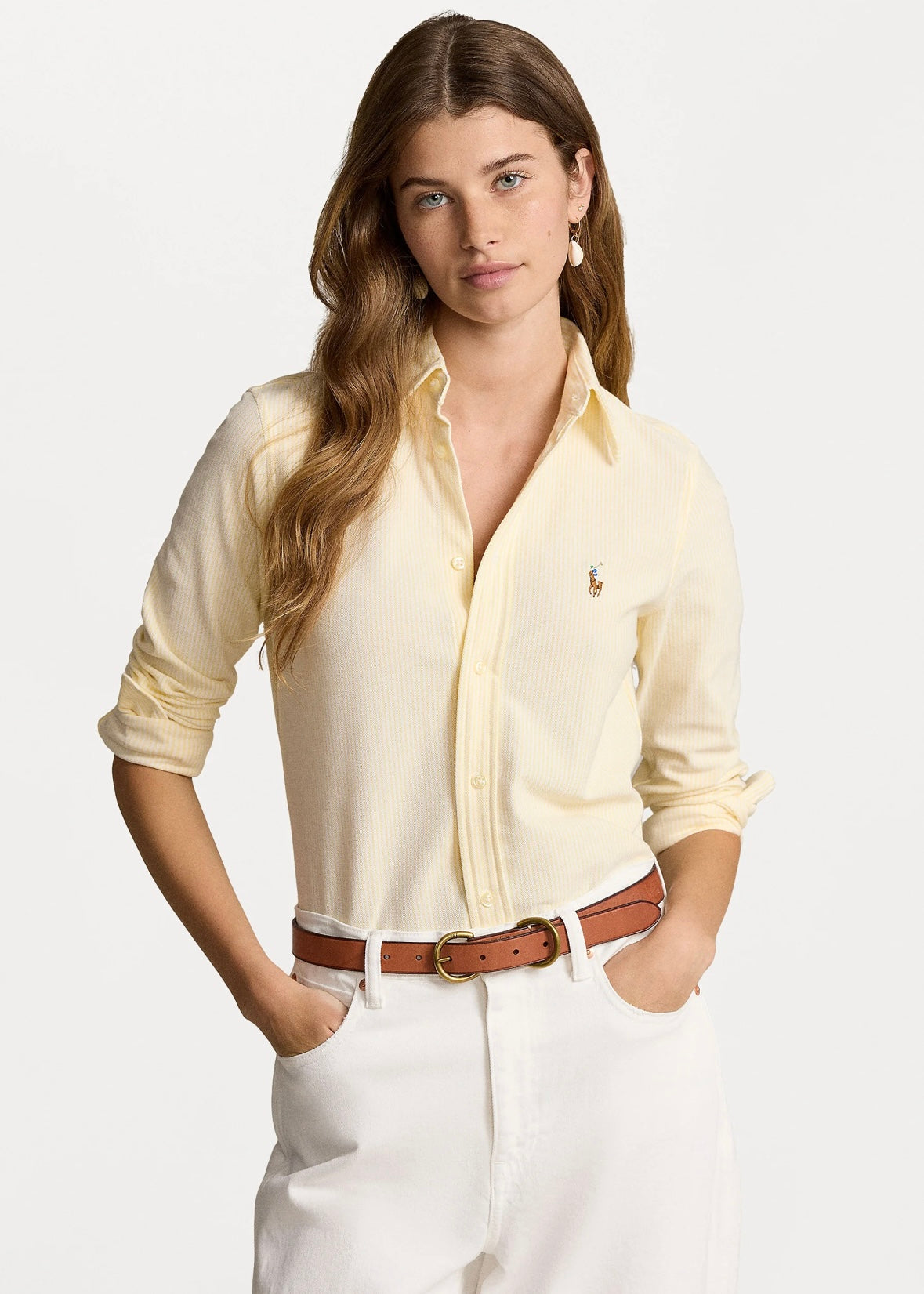 Polo Ralph Lauren Heidi shirt - Wicket Yellow