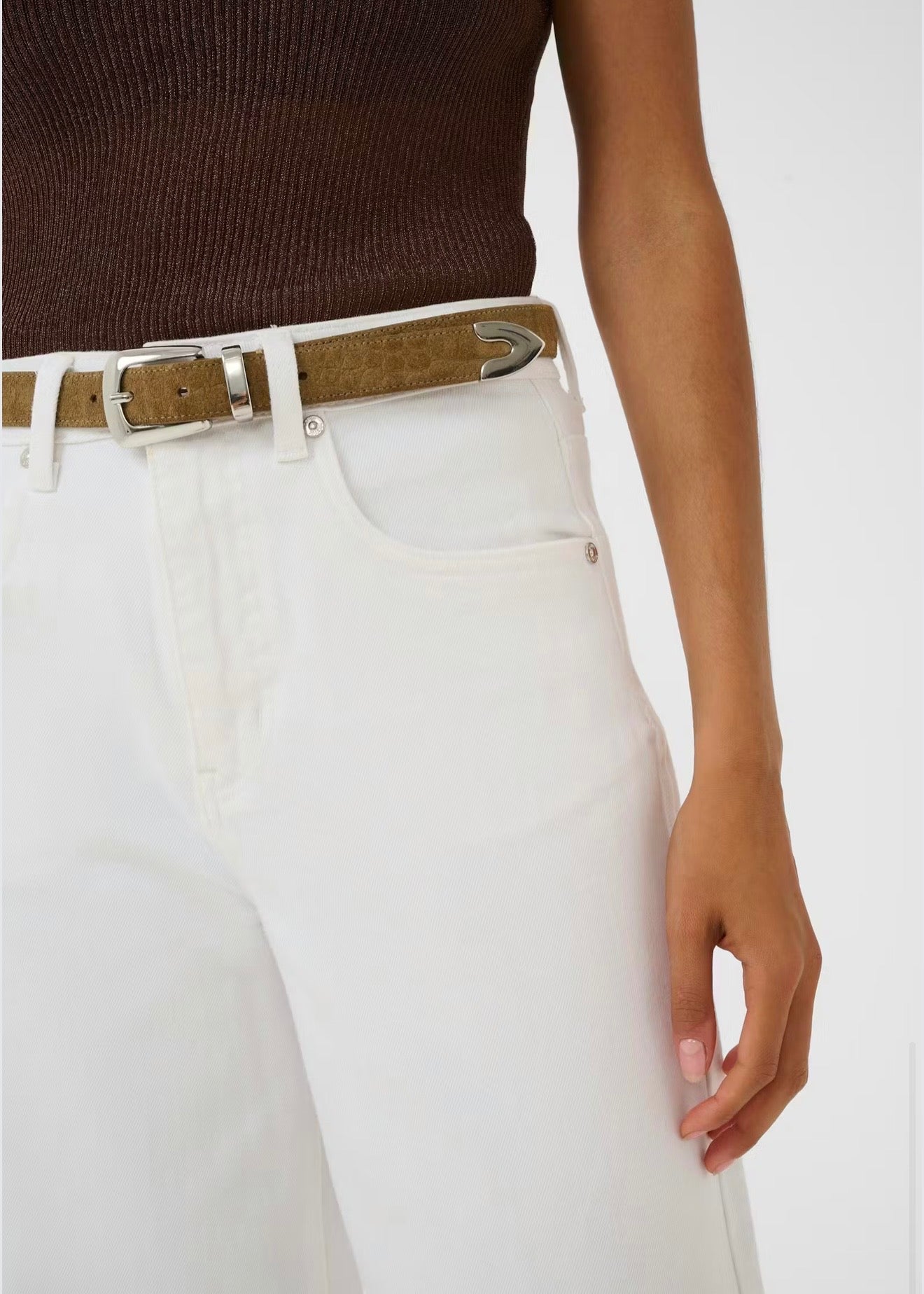 Livia Jeans White Wash