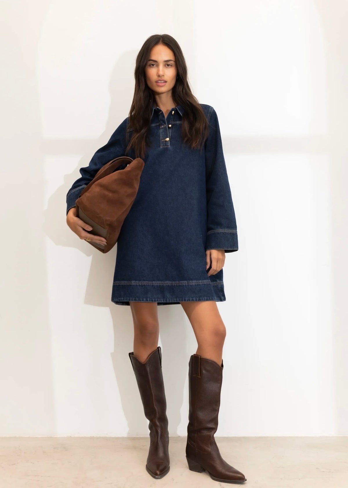 Alba Dress Dark Blue
