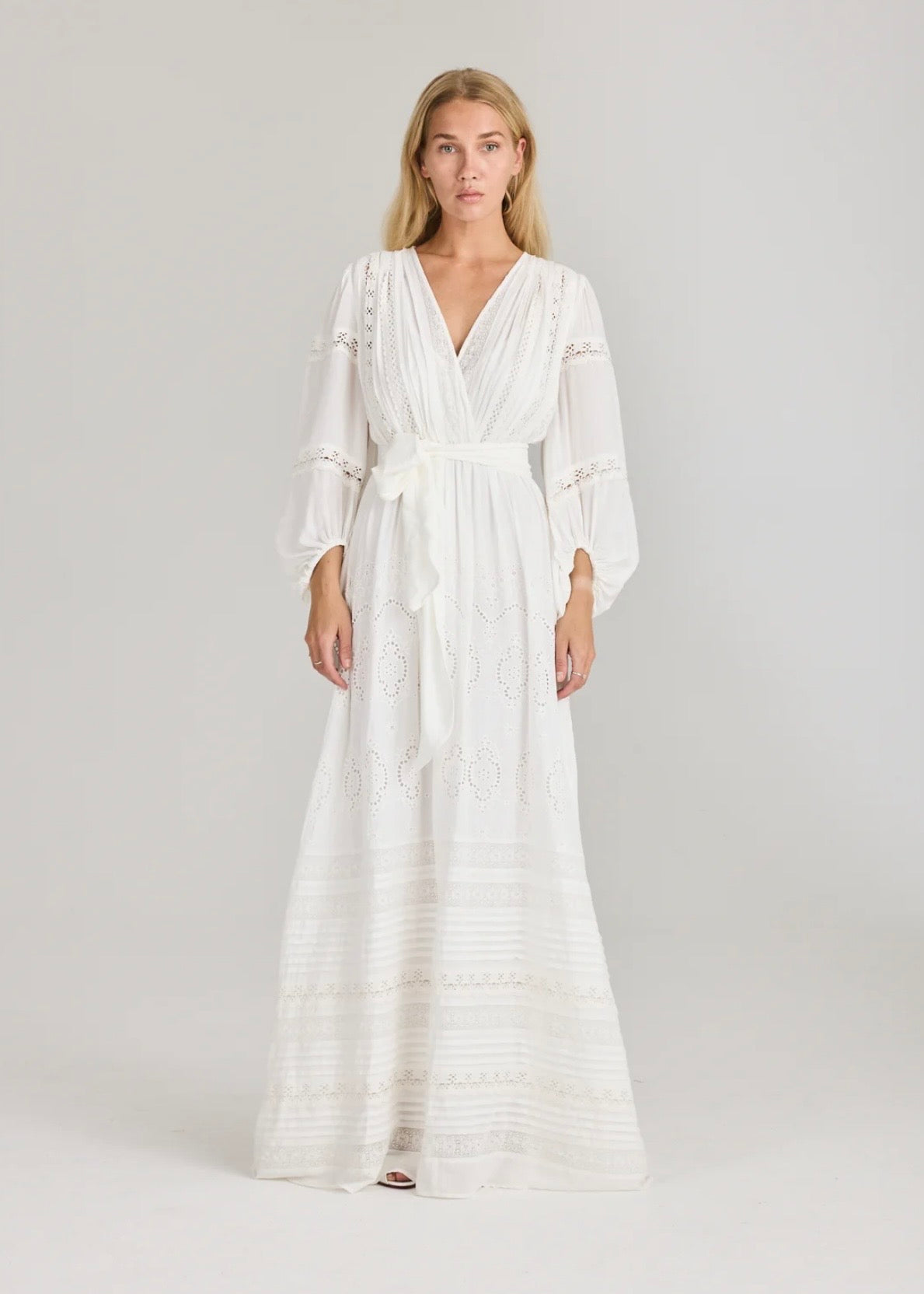 Lita Maxi Dress White
