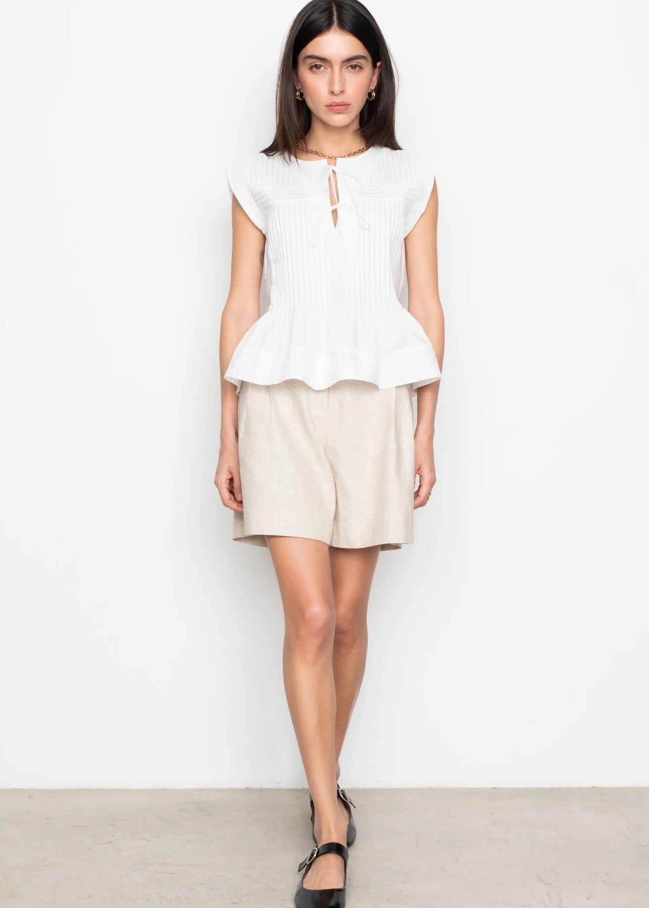 Daria Shorts Sand Melange