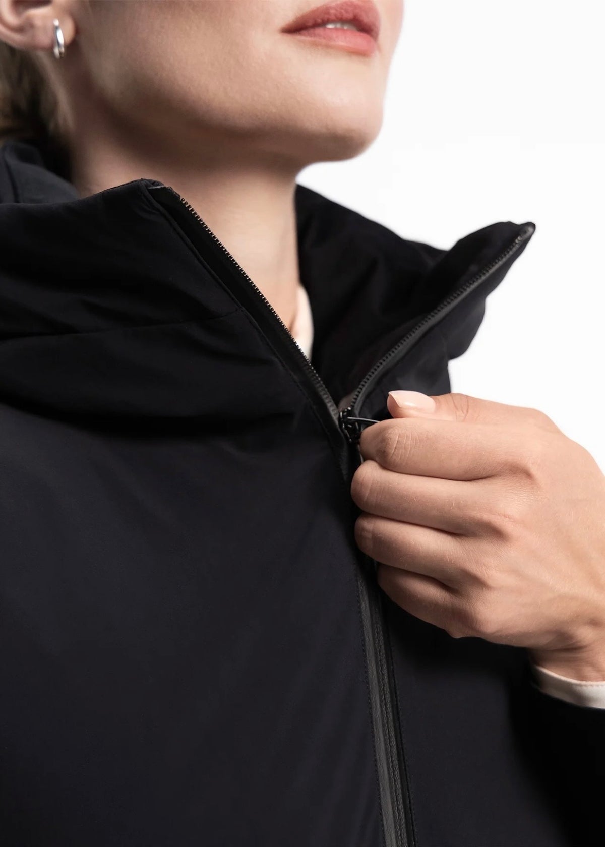 Valkyria Down Coat Black