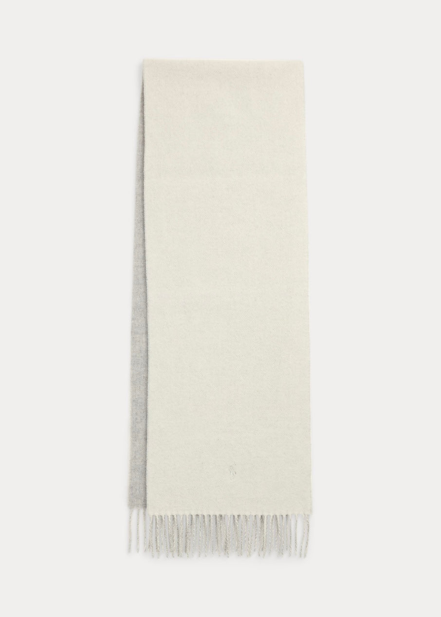 Fringe scarf Cream