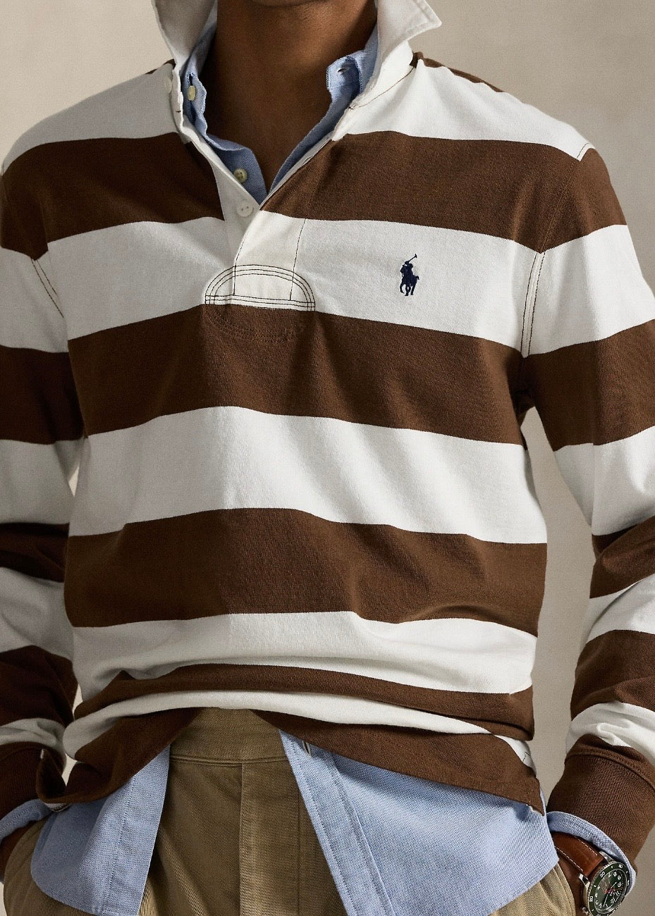 The Iconic Rugby Shirt Pale Russet