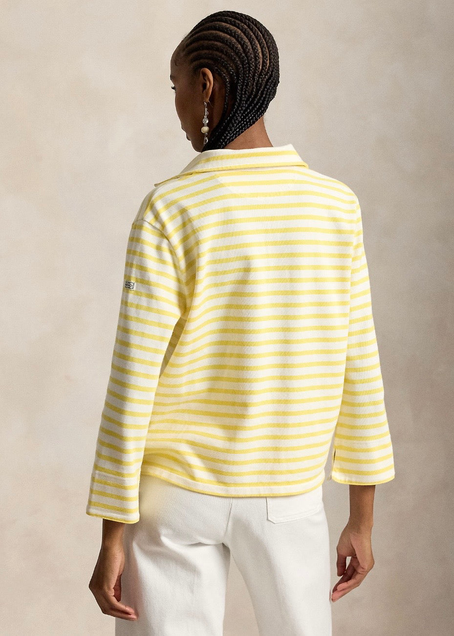 Striped Mariner Tee Sunfish Yellow