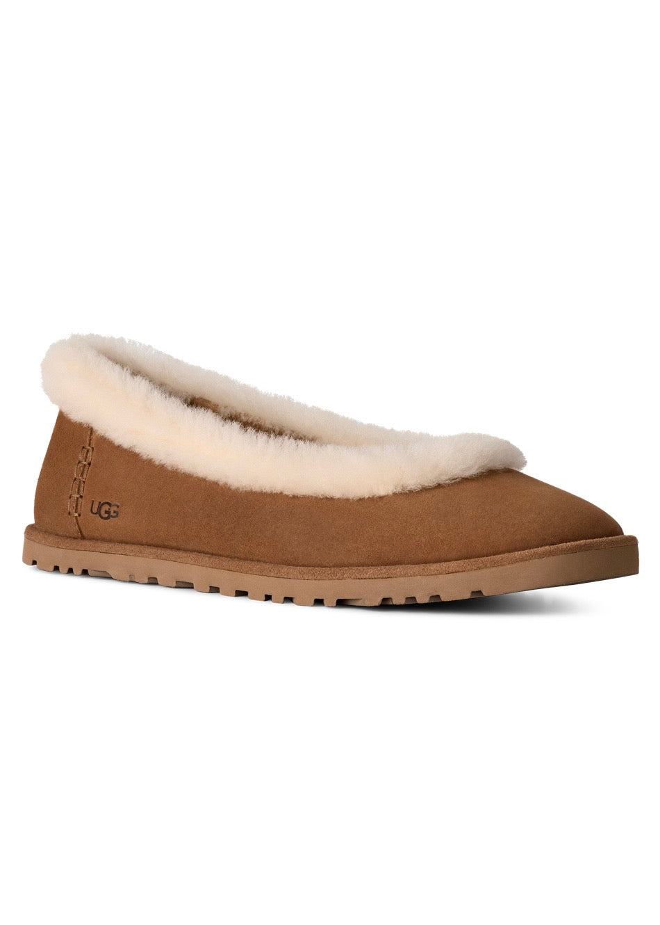 Zora Ballet Flat Chestnut