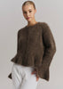 Maren Chunky Cardigan Brown