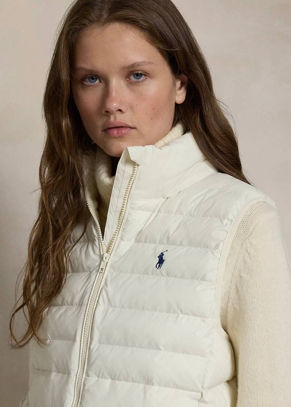 Polo Ralph Lauren Down vest - Estate Cream