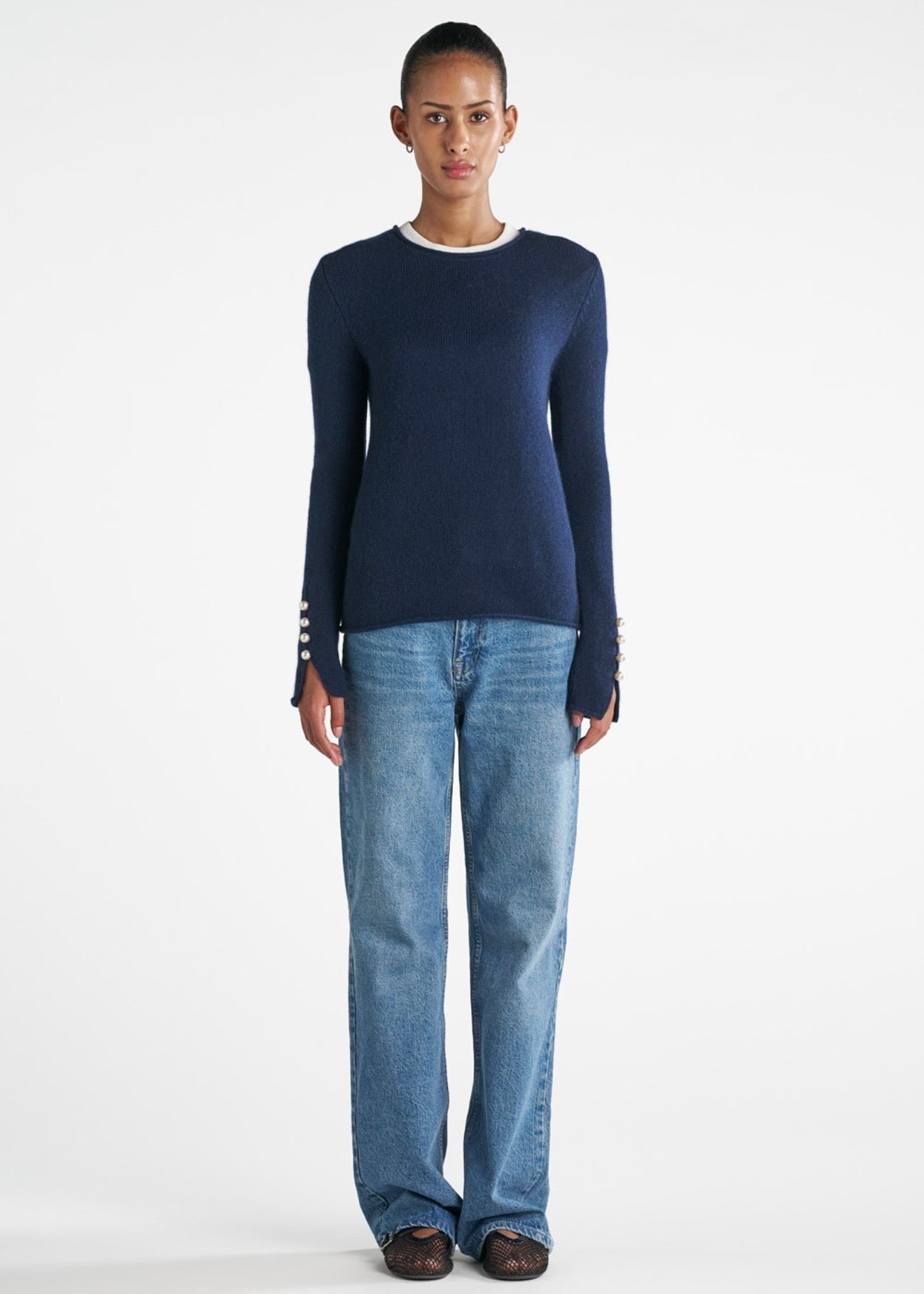 Abbelone sweater Navy