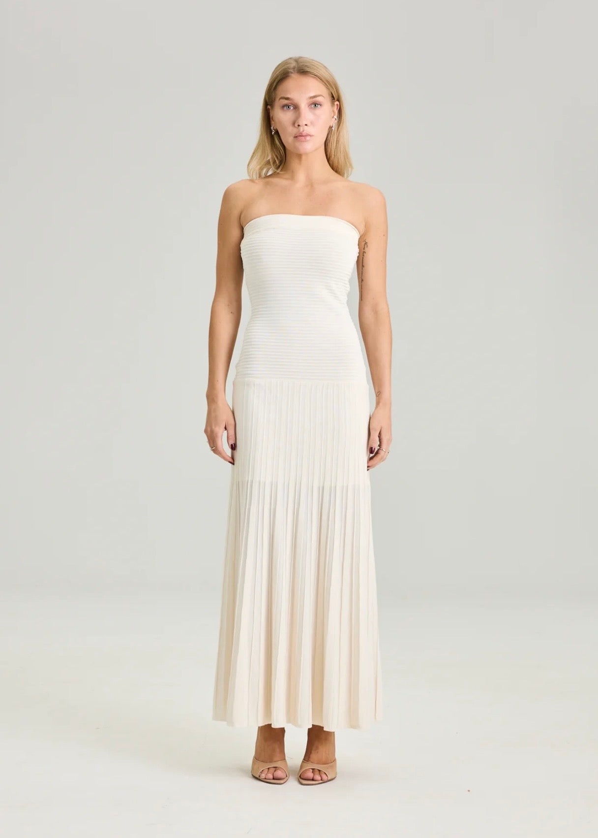 Emilie Dress Cream