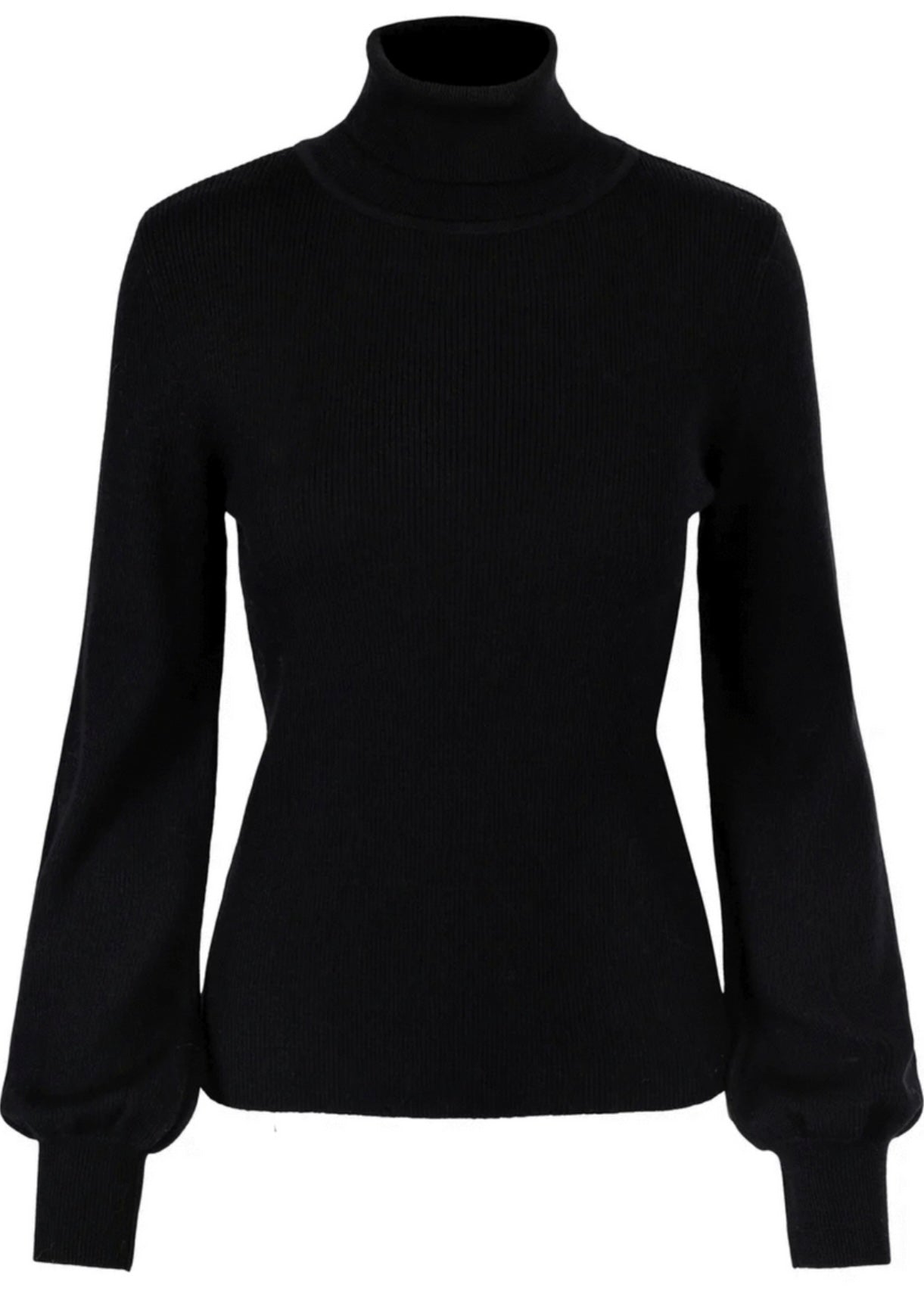 Ella&il Rosie Merino sweater - Black