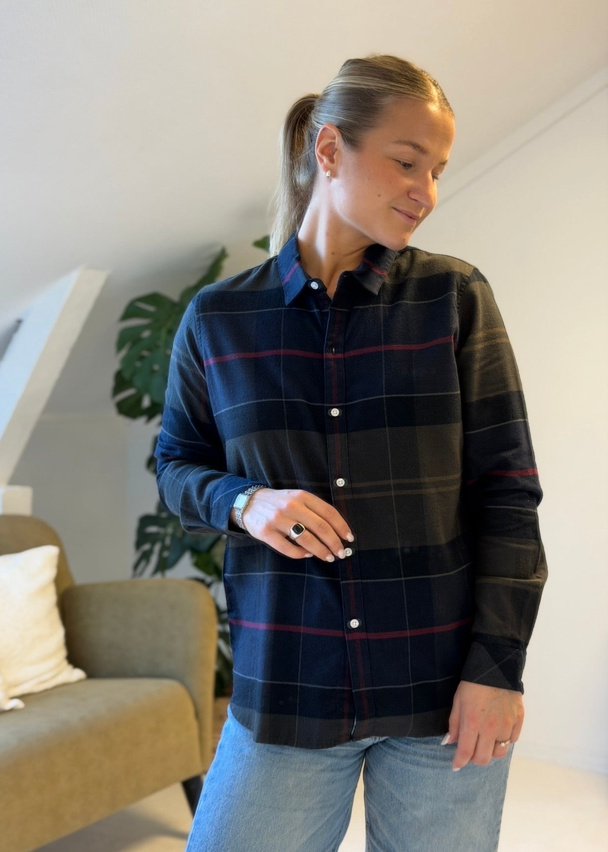Anna Shirt Shadow Classic Tartan
