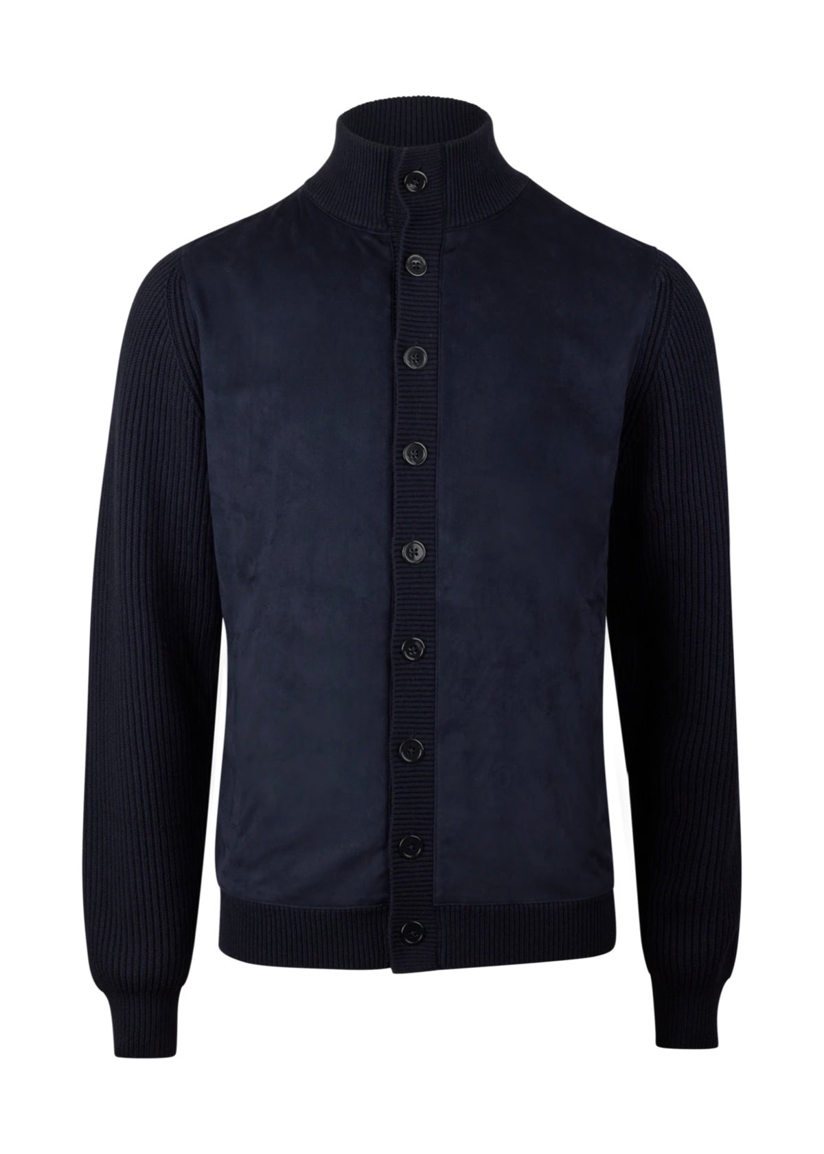 Alcantara Cardigan Navy
