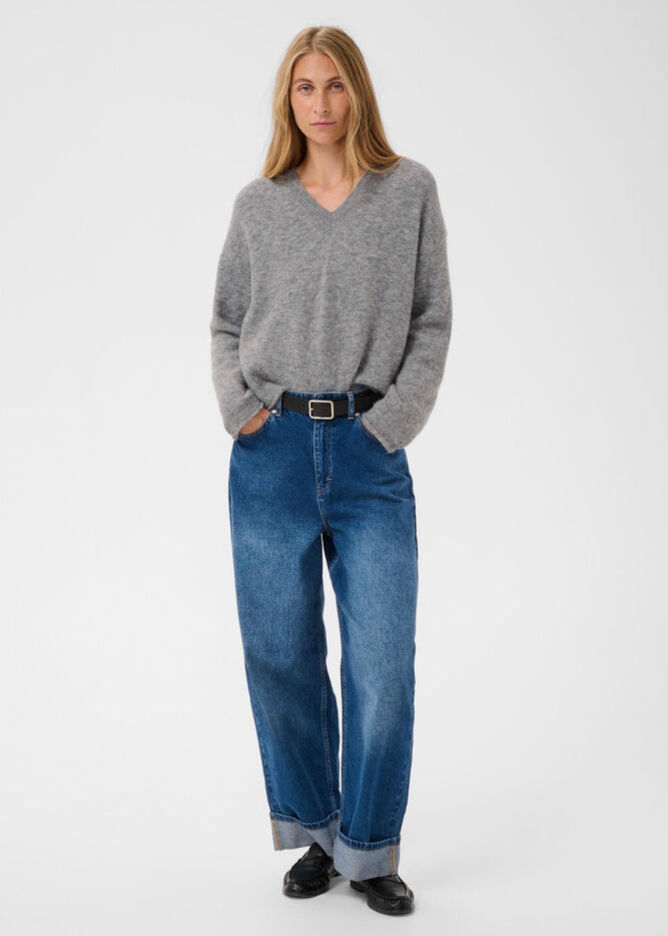 Chanilla Pullover Grey Melange