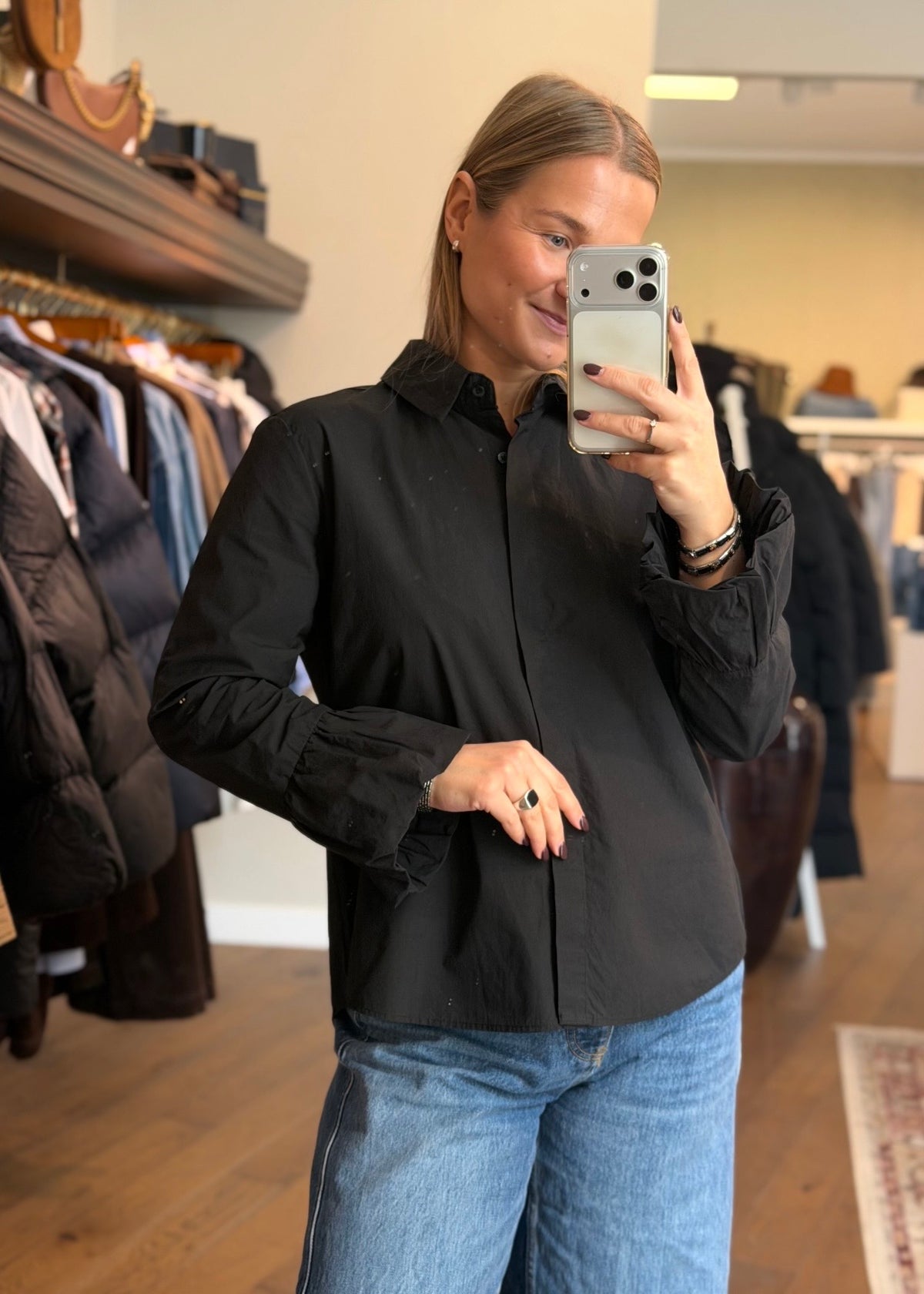 Dina Blouse Black